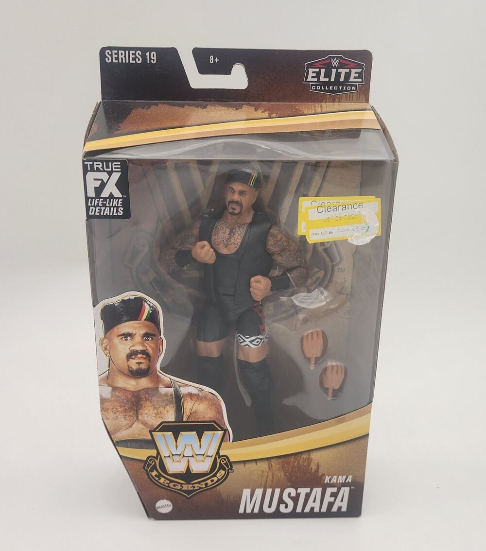 WWE Elite Legends Series 19 Nation Of Domination Kama Mustafa New